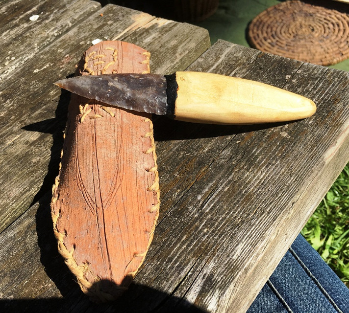 stone age knife